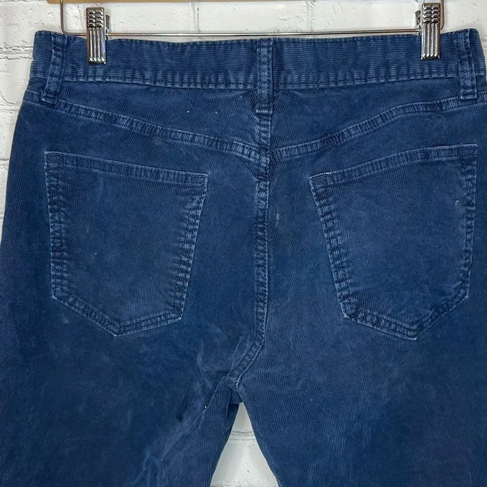 Banana republic Slim Fit Navy Corduroy Preppy Pants size 32‎